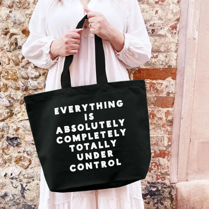 alphabet control bags black all under control easy returns