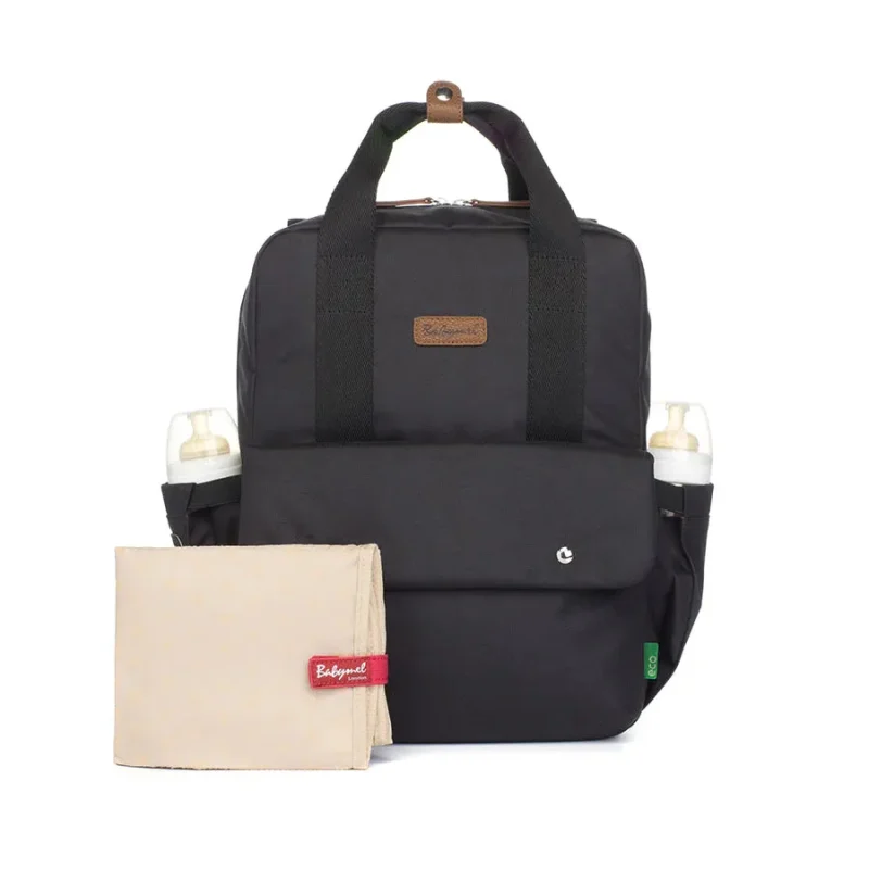 babymel georgi eco backpack black