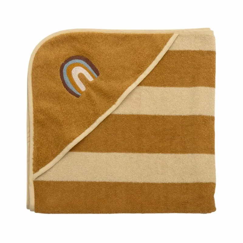 bloomingville mini agnes brown towel high quality