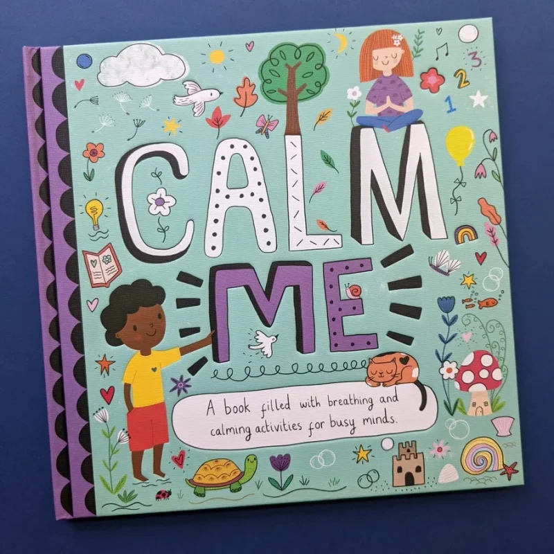 calm me mindfulness book stress relief guide