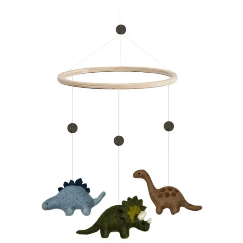 dinosaur baby cot mobile gamcha safe attractive nursery decor