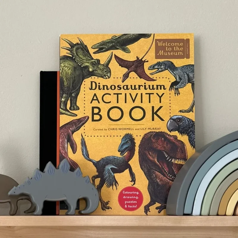 dinosaurium interactive activity book