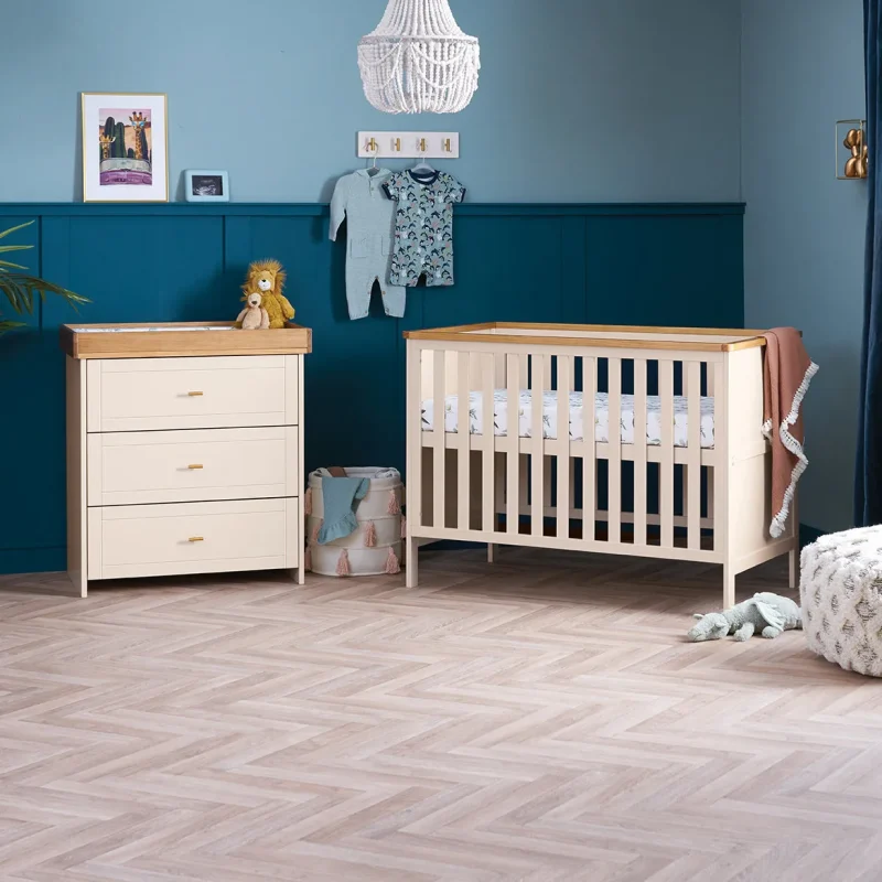 evie mini 2 piece room set in cashmere obaby