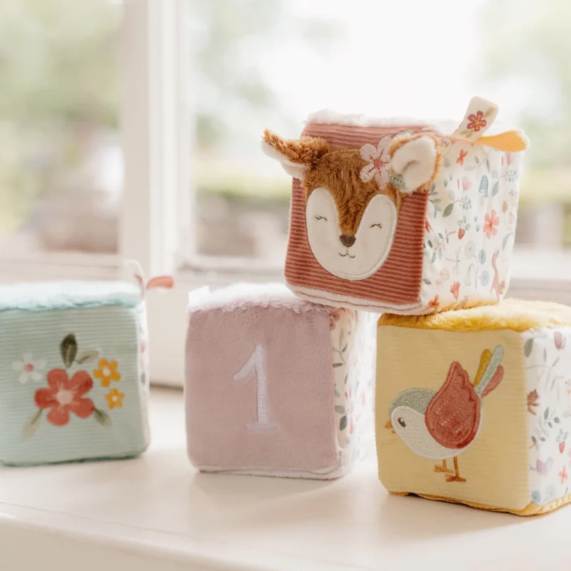 fairy garden 4 piece soft blocks by little dutch