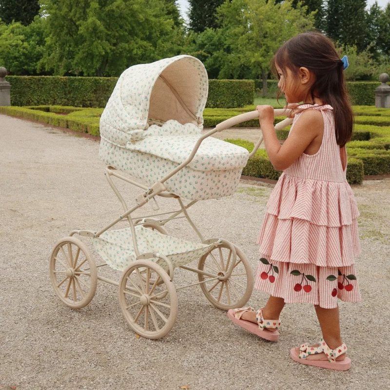 fleur colored doll pram by konges slojd scaled