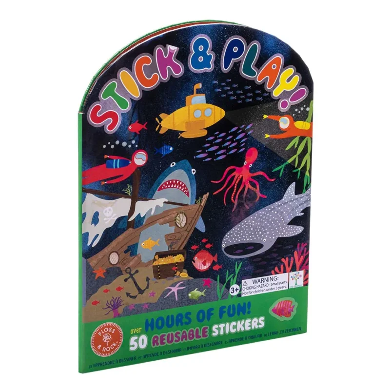 floss rock stick play deep sea set