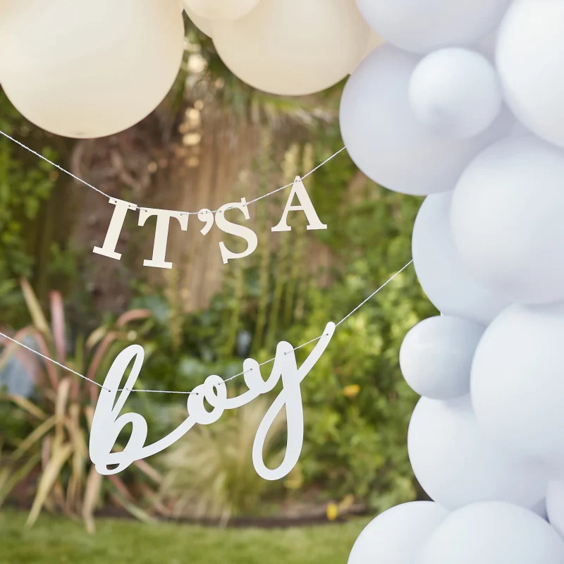 ginger ray it s a boy baby shower bunting