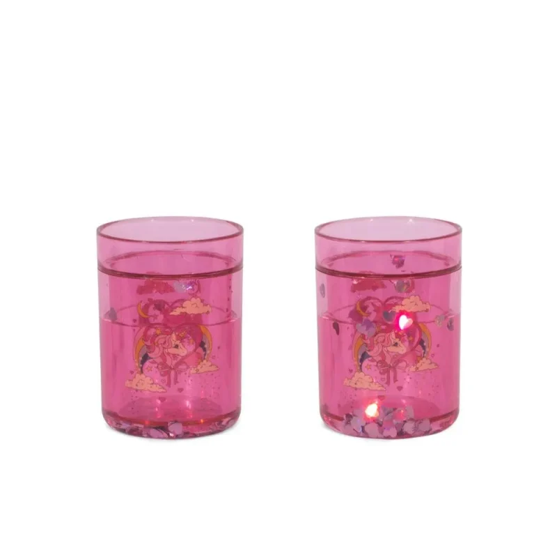 glitter cups horn stars 2 pack by konges slojd