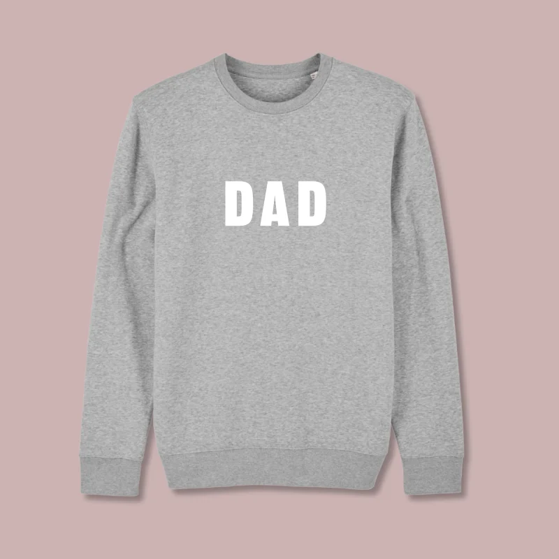 grey dad jumper by mabel fox large sample sale no packaging scaled