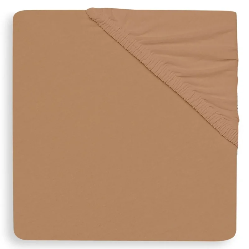 jollein 60x120cm fitted sheet biscuit