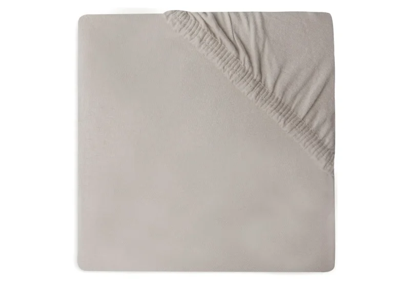 jollein 70x140cm nougat jersey fitted sheet