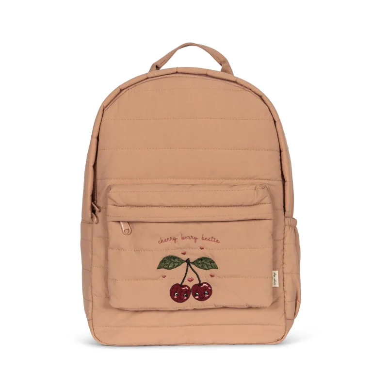 juno quilted midi backpack in tuscany konges slojd