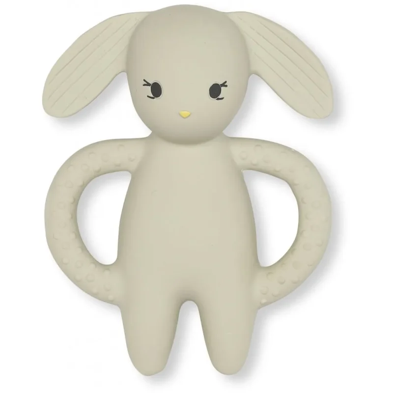 konges slojd clay rabbit teething toy