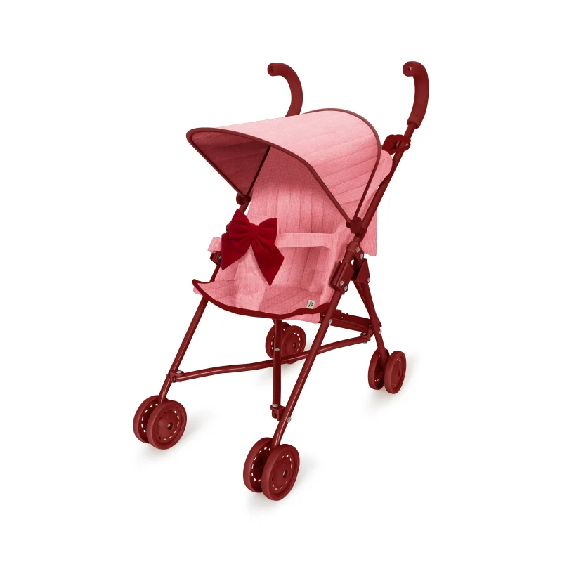 konges slojd zoe lulu doll stroller strawberry ice scaled