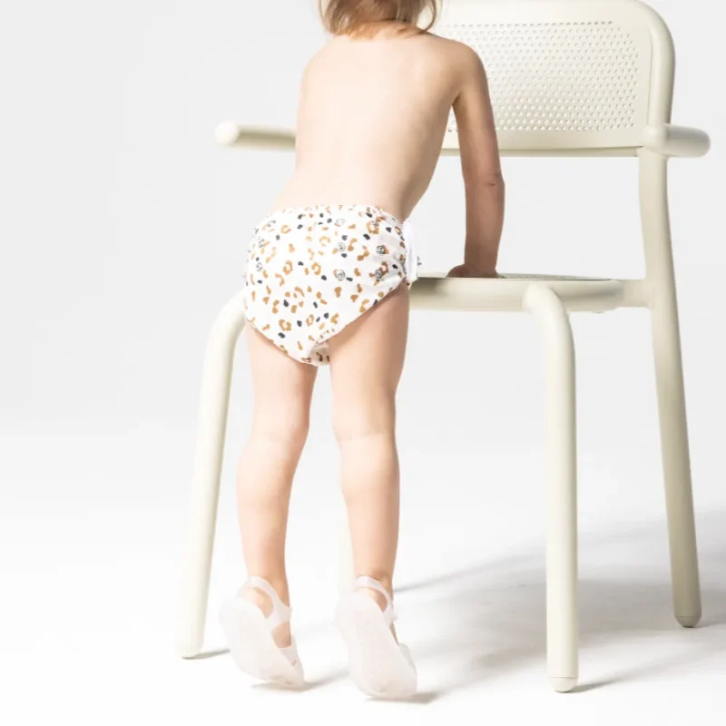 leopard print swim diaper essential for babies