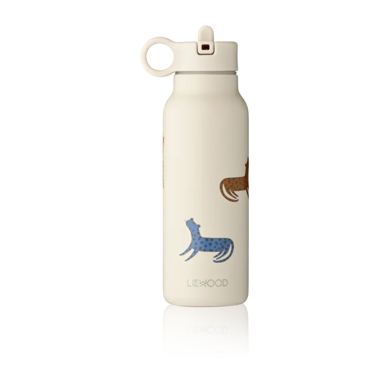 liewood falk leopard water bottle multi