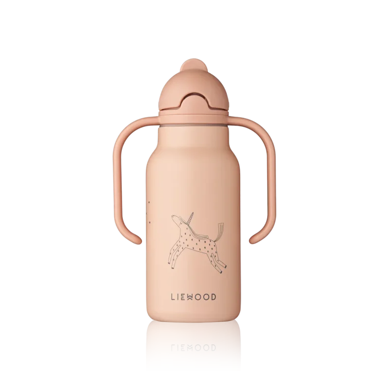 liewood kimmie unicorn bottle 250ml pale tuscany