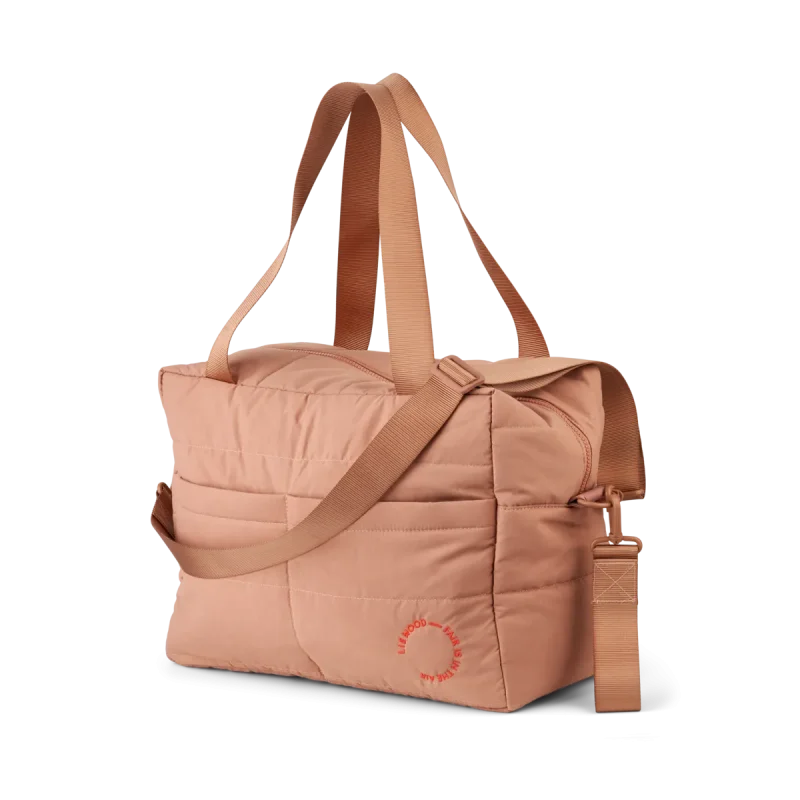 liewood menza nursery bag in tuscany rose