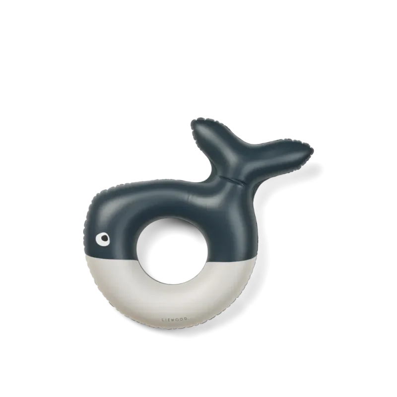 liewood phoebe whale blue swim ring