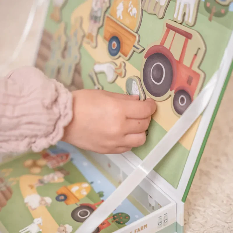 little dutch farm magnetic playboard