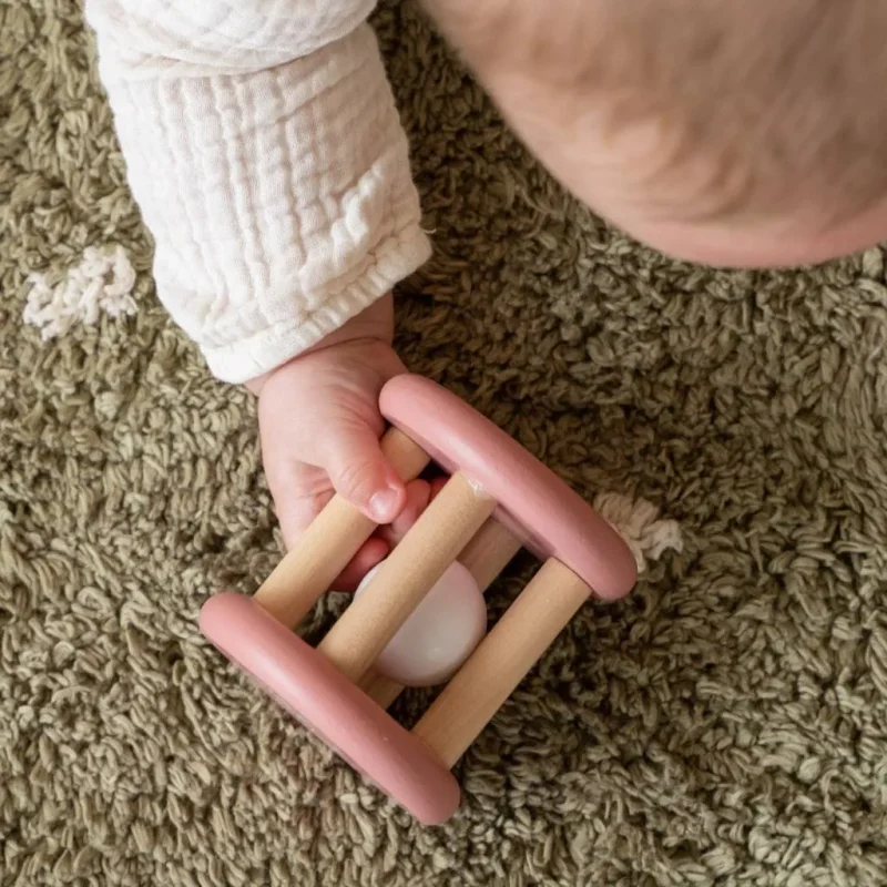 little dutch floral roller rattle