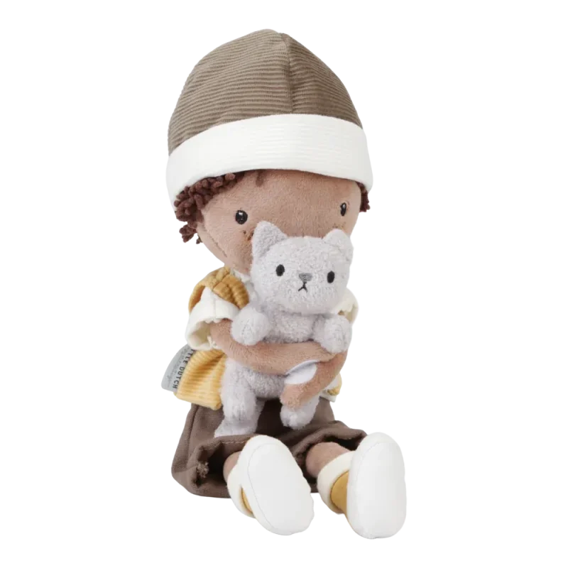 little dutch jake cuddle doll soft plush toy for kids