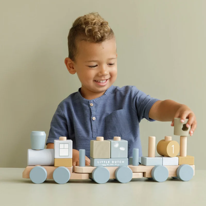 little dutch ocean stacking train toy perfect for kids scaled