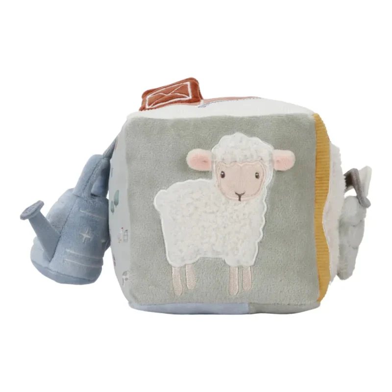 little dutch soft farm activity cube