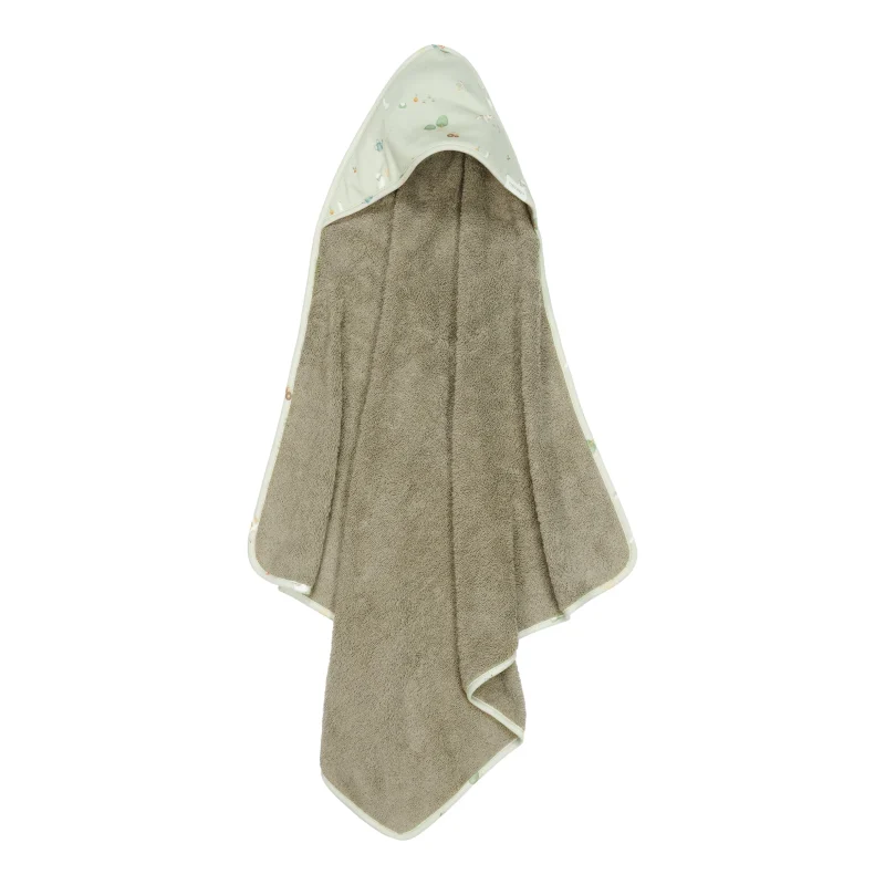 little farm hooded towel 75 x 75cm little dutch scaled