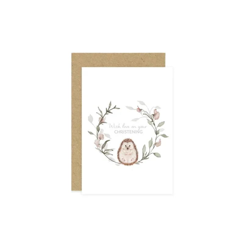 little roglets christening card special edition