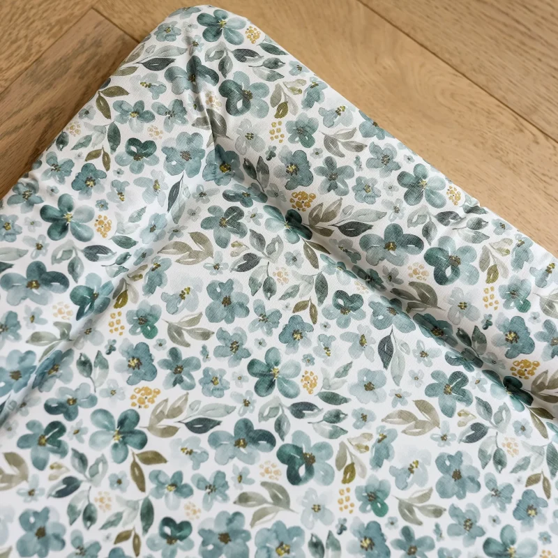 mabel fox blue blossom baby changing mat easy returns