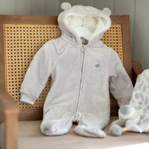 mabel fox gray elephant pramsuit easy returns