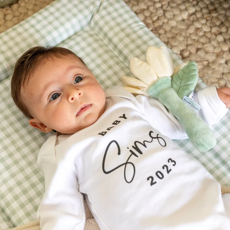 mabel fox personalized baby grow scaled