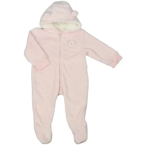 mabel fox pink bear pramsuit easy returns