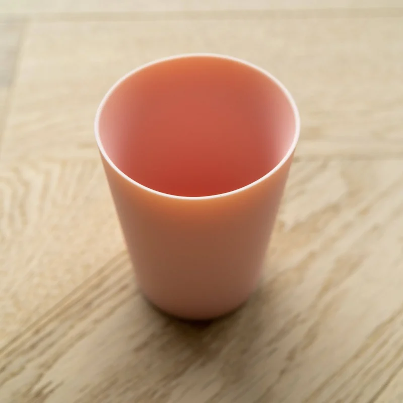 mabel fox pink silicone cup durable tableware scaled