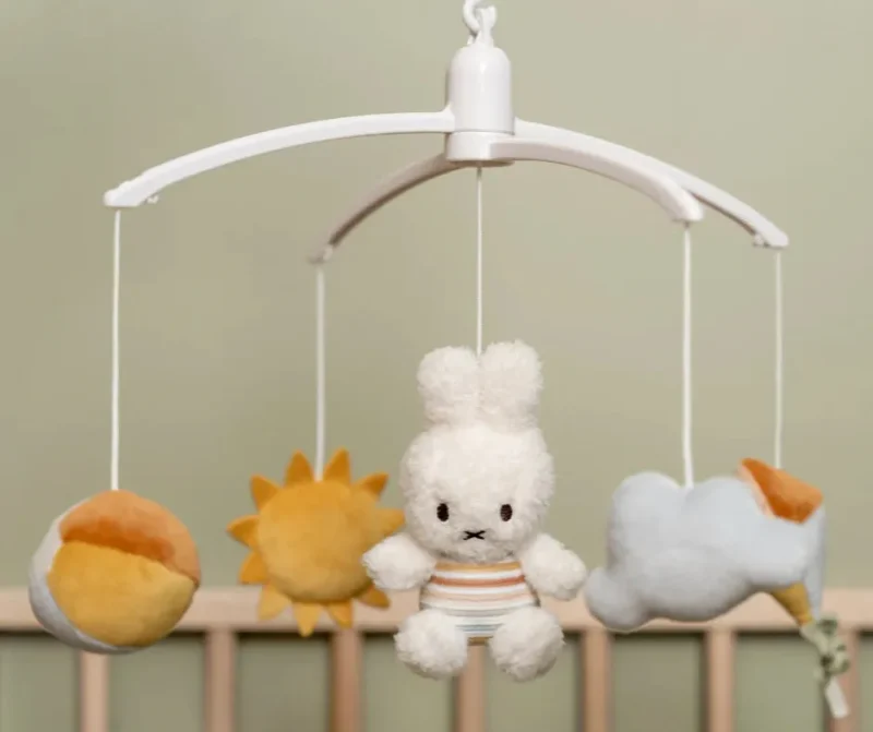 miffy x little dutch music mobile vintage sunny stripes