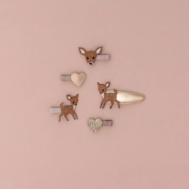 mimi lula clic clac hair clips felicity fawn