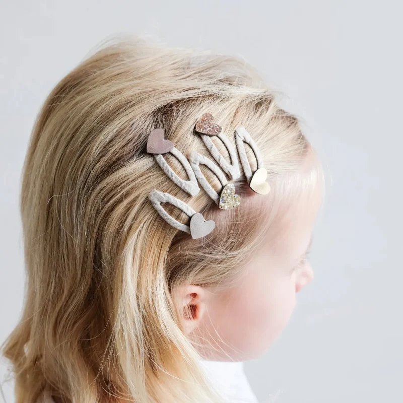 mimi lula mini heart clips adorable teeny hair accessories