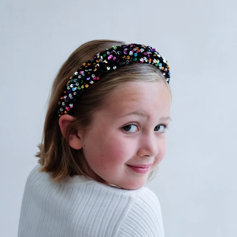 mimi lula sparkling sequin alice band trendy headband for girls scaled