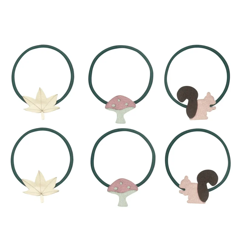 mimi lula woodland ponies hair ties adorable ponytail holders