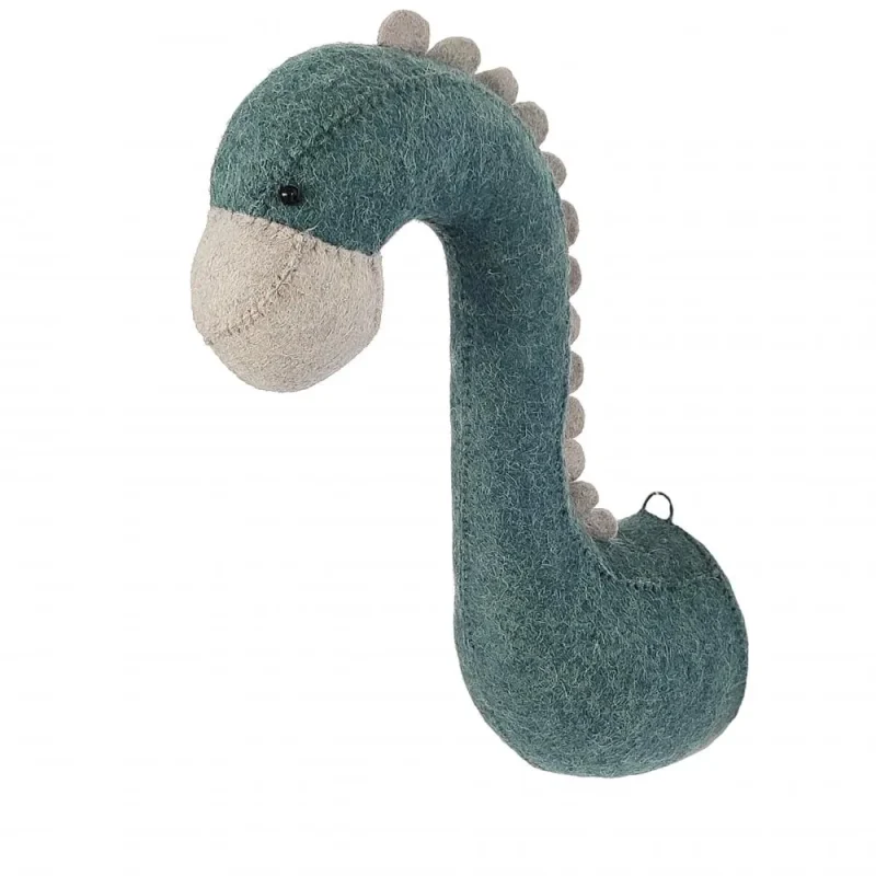 mini diplodocus head wall mount fiona walker england