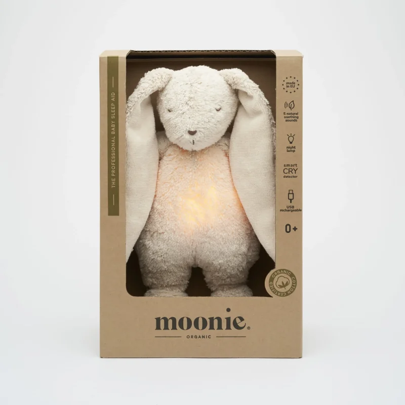 moonie humming bunny lamp sand nature edition