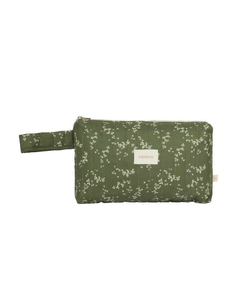 nobodinoz stories toiletry case green jasmine