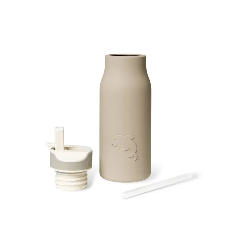 nuuroo lau silicone drinking bottle cobblestone