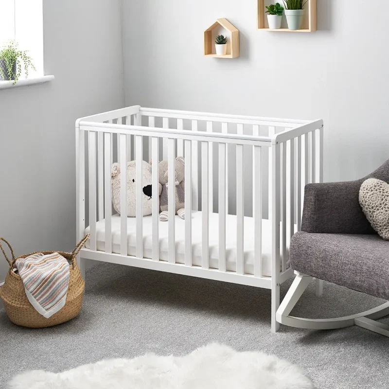 obaby bantam white space saver cot compact nursery solution