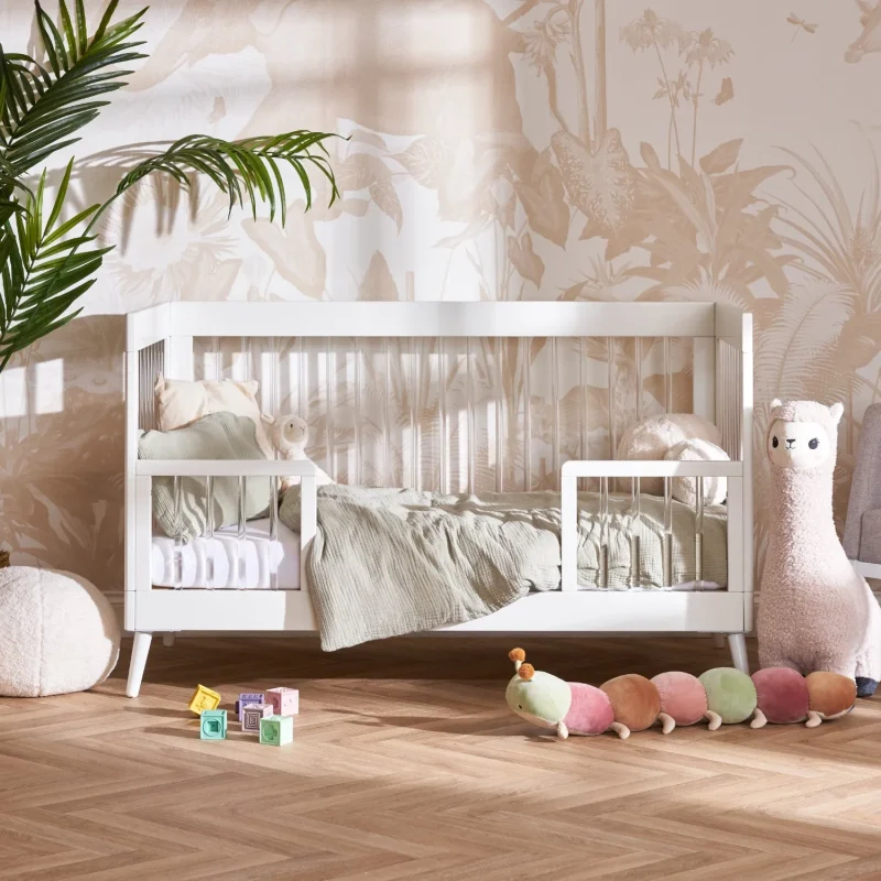 obaby maya 2 piece white acrylic room set