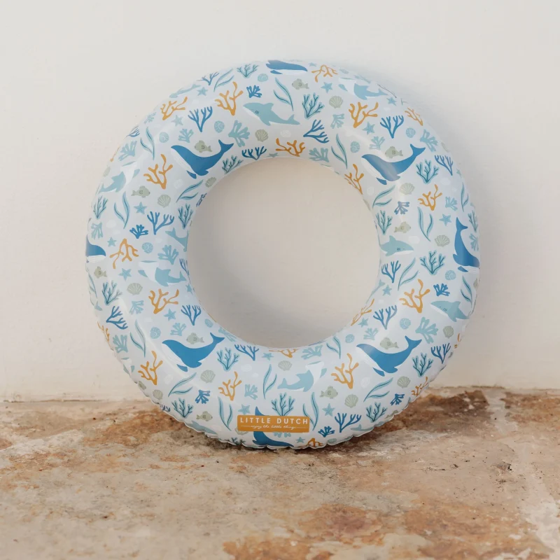 ocean dreams blue swim ring by little dutch return policy scaled