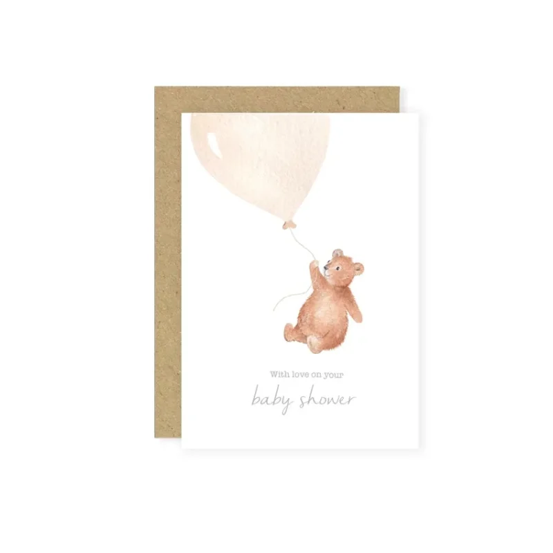 personalized baby shower card little roglets