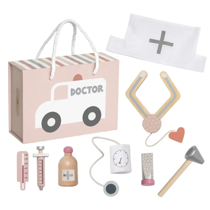 pink doctor s case by jabadabado compact medical bag