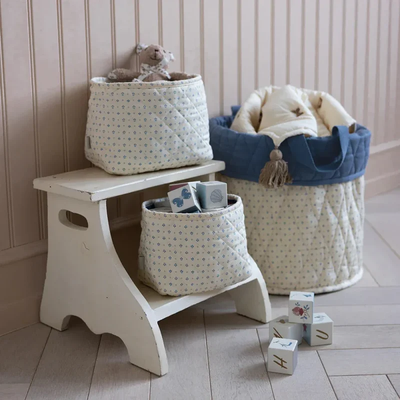 quilted storage baskets by cam cam copenhagen capri 2 pack